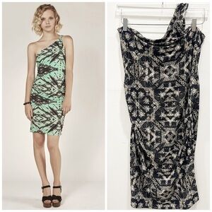 Deborah Viereck One Shoulder Pistol Dress in Mansion Large